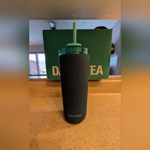 DAVIDsTEA Blue and Teal Tumbler